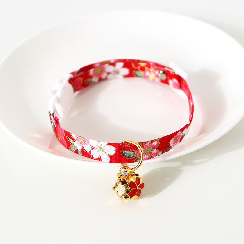 Flower Bell Collar for Cats & Small Dogs