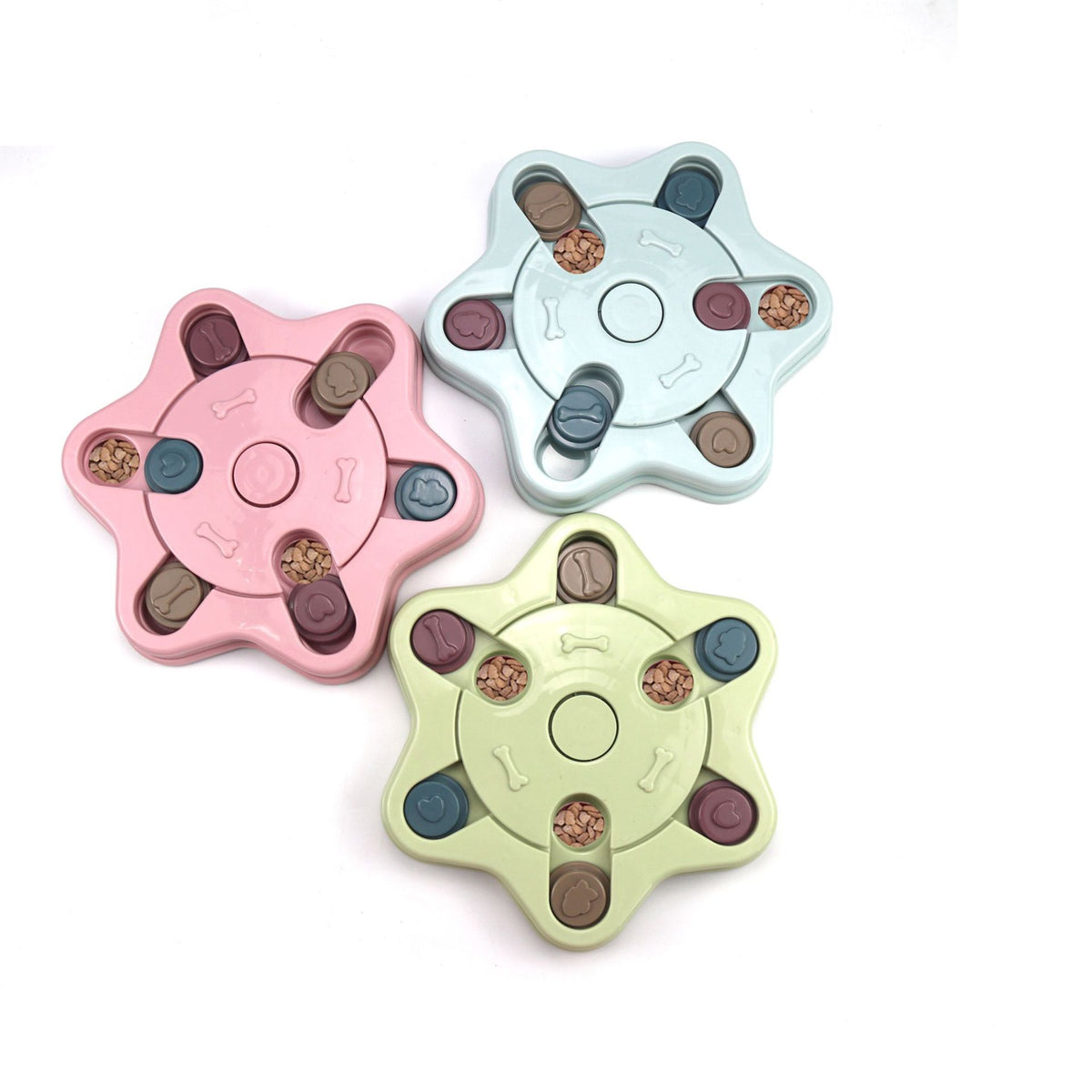 Treat Puzzle Feeder Toy for Dogs & Cats