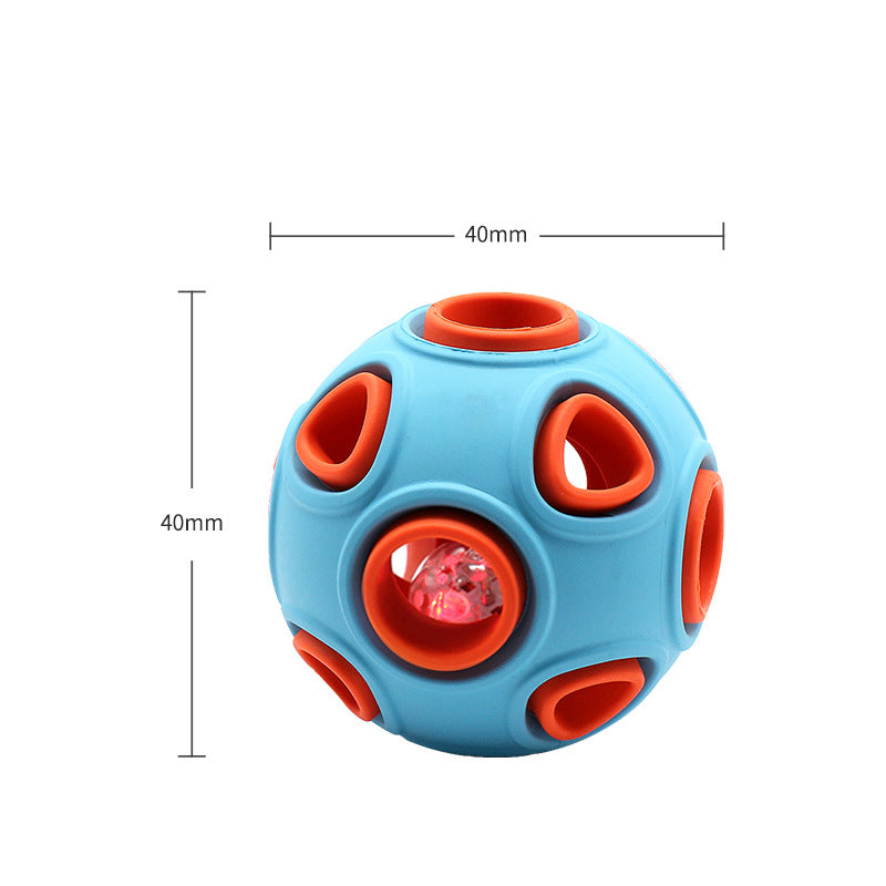Glow-in-the-Dark & Bell Dog Ball