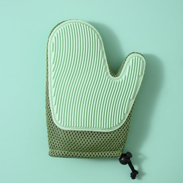 Silicone Grooming & Massage Gloves