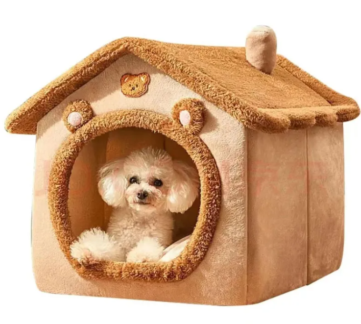 Cozy Cave Bed for Cats & Small Dogs