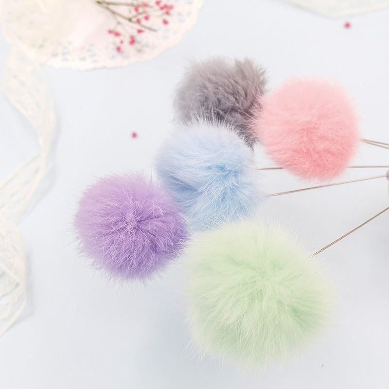 Pom-Pom Cat Teaser Wand with Bell