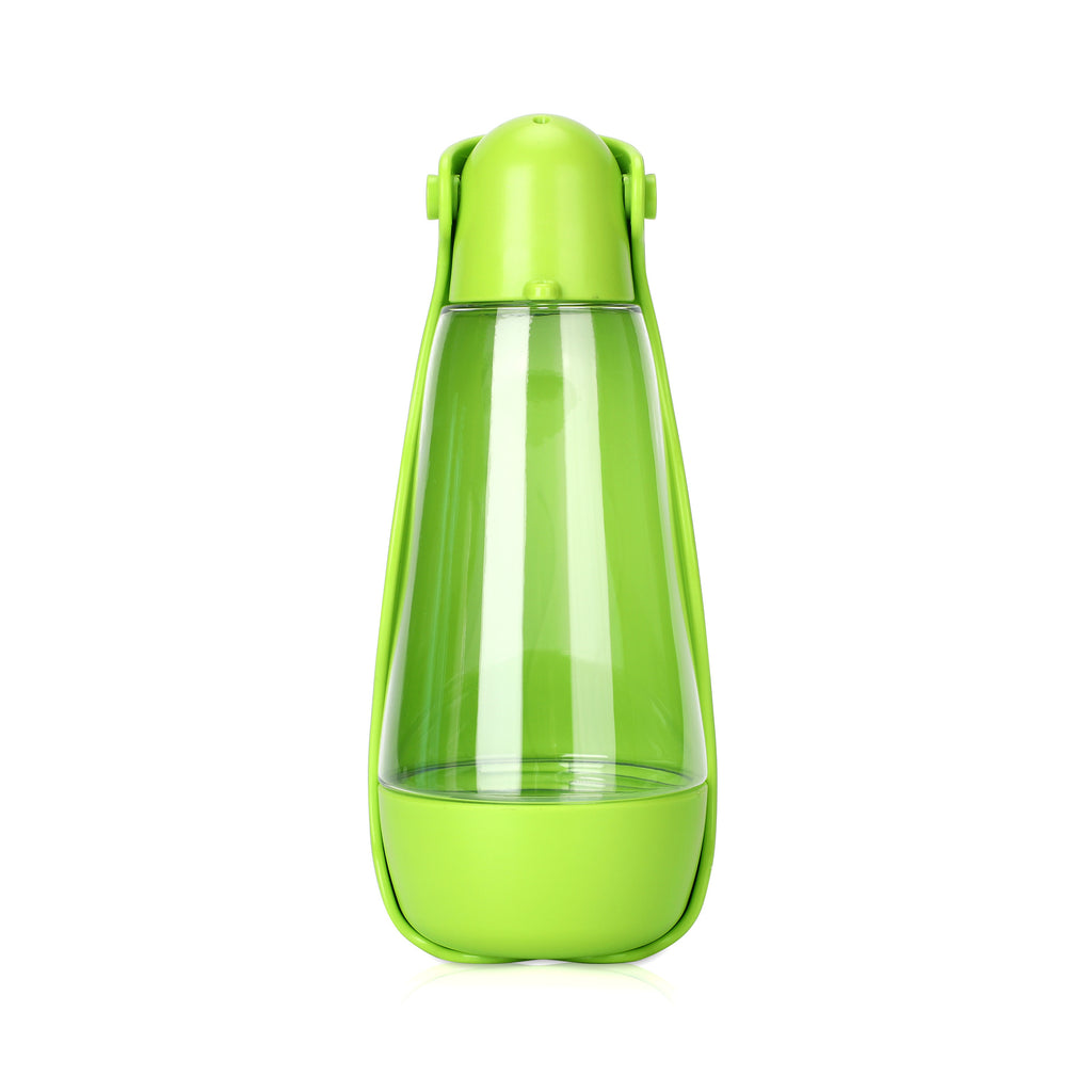 Portable Pet Water Bottle with Food Compartment