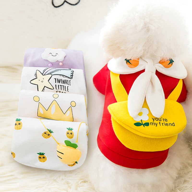 Cartoon Cotton Sweater for Dogs & Cats