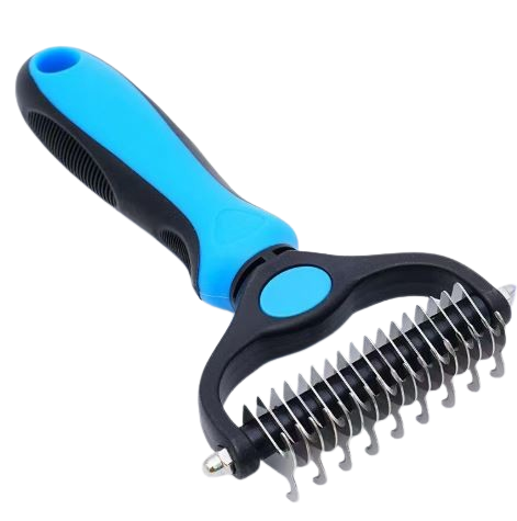 Double-Sided Dematting & Deshedding Brush
