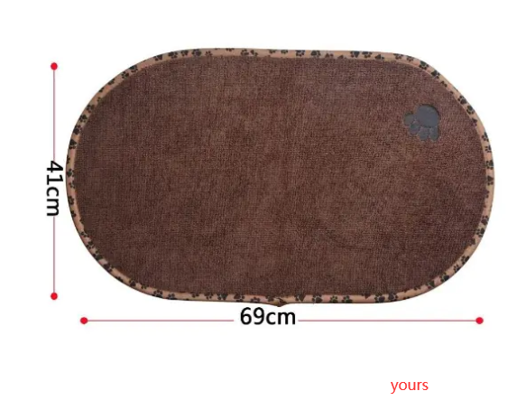 Absorbent Non-Slip Pet Feeding Mat