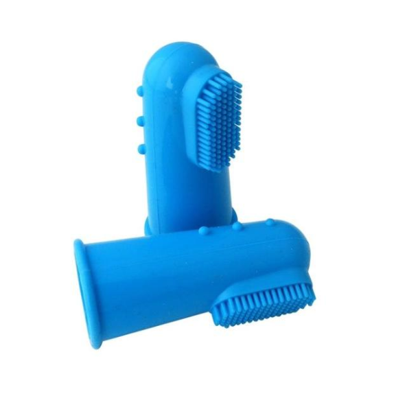 Silicone Finger Toothbrush for Dogs & Cats