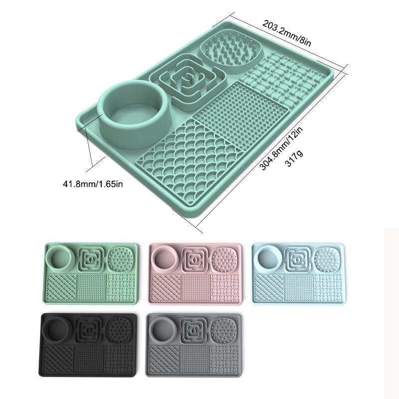Silicone Lick Mat for Dogs & Cats