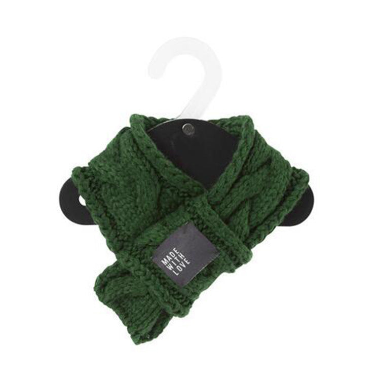 Cozy Knit Pet Scarf