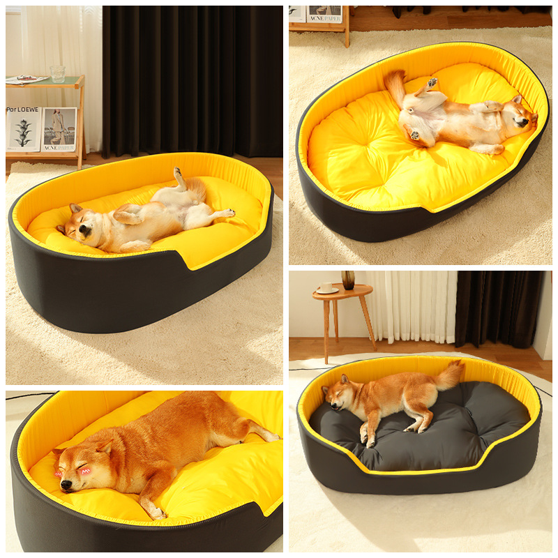 Pet Bed with Removable Washable Cover
