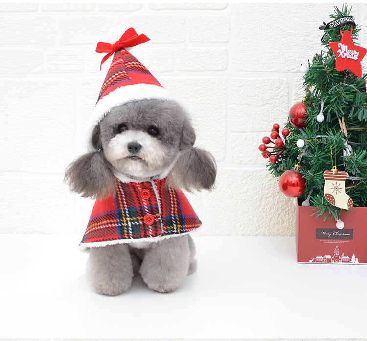Christmas Knit Turtleneck Sweater with Hat
