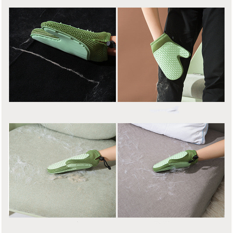 Silicone Grooming & Massage Gloves