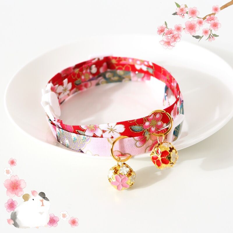 Flower Bell Collar for Cats & Small Dogs