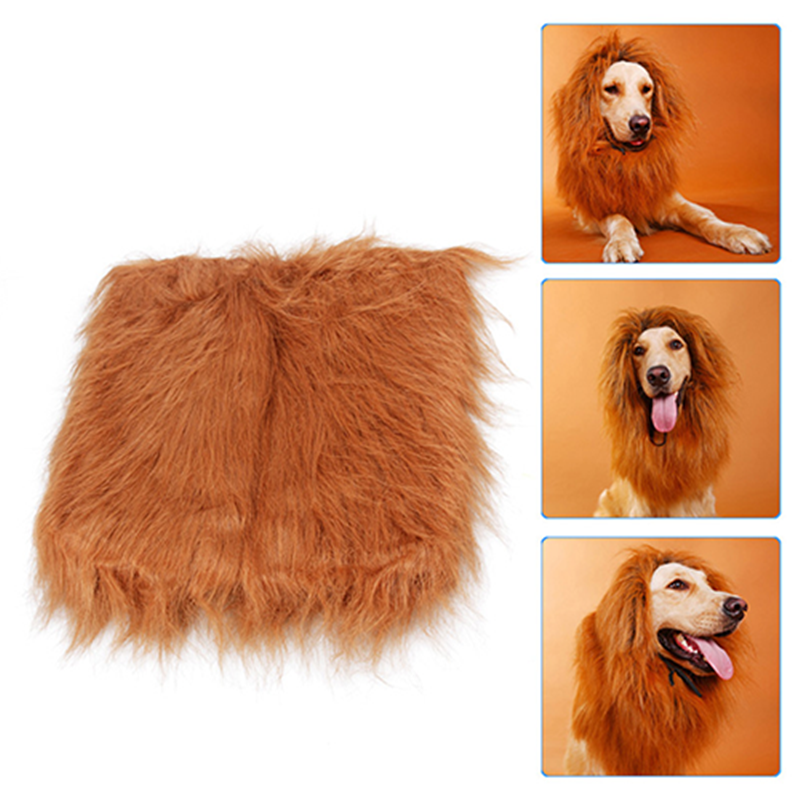 Lion mane costume for dogs and cats