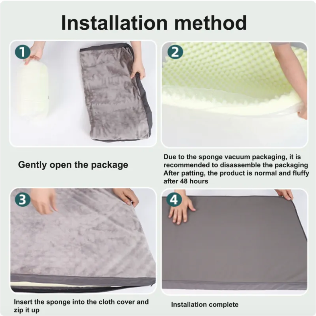 Waterproof Chew-Resistant Dog Bed