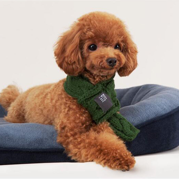 Cozy Knit Pet Scarf