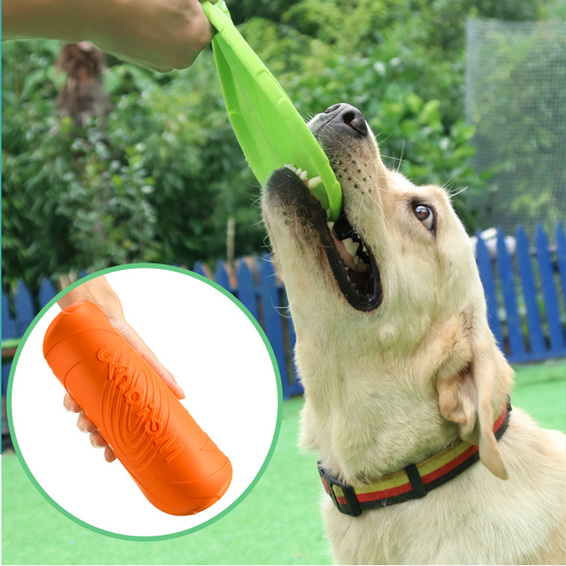 Soft Silicone Flying Disc for Dogs