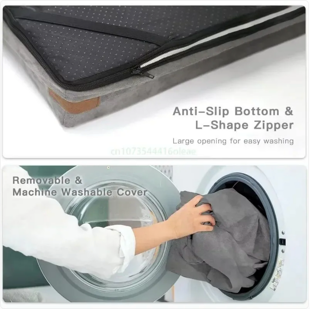 Waterproof Chew-Resistant Dog Bed