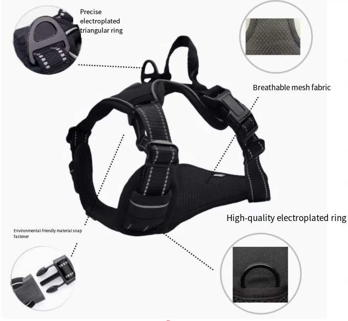 Reflective Adjustable Dog Harness