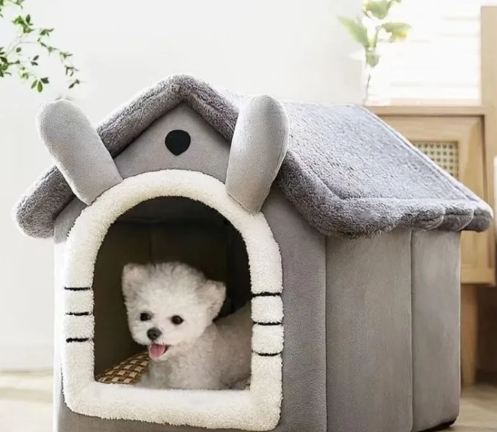 Cozy Cave Bed for Cats & Small Dogs
