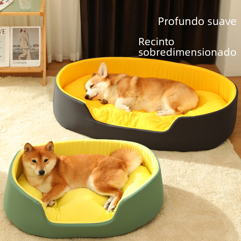 Pet Bed with Removable Washable Cover