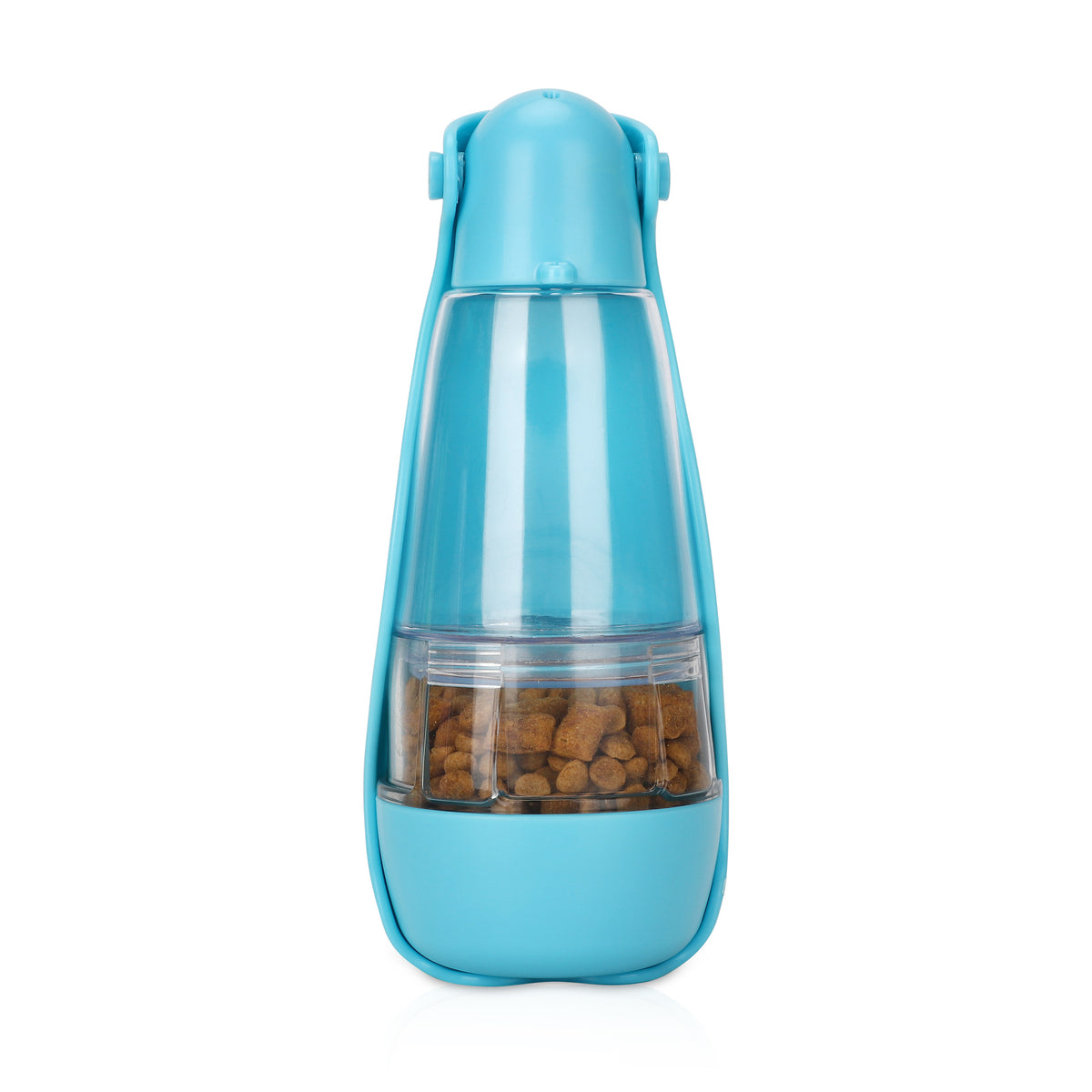 Portable Pet Water Bottle with Food Compartment