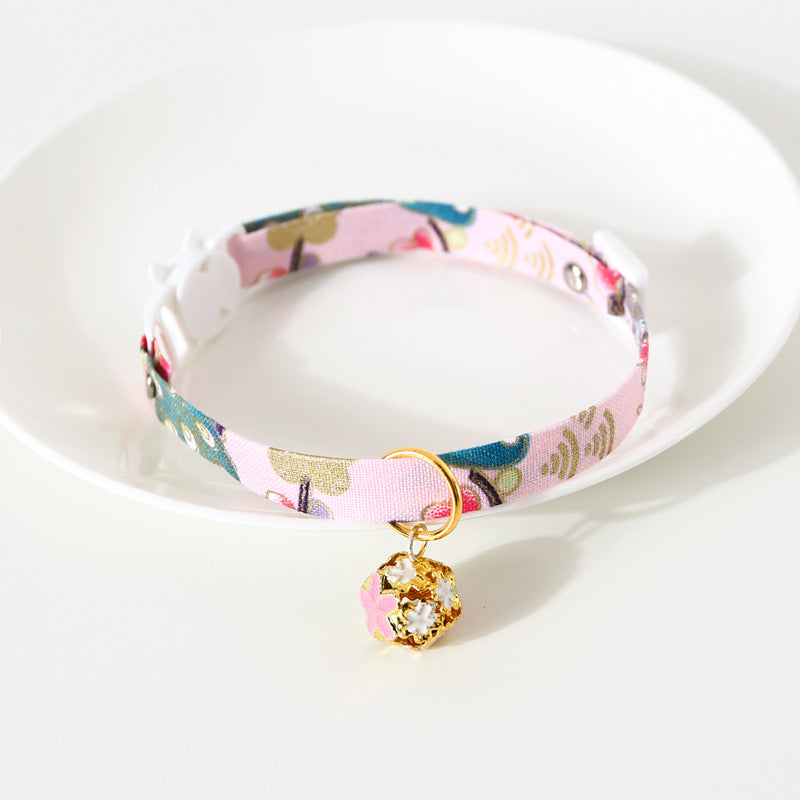 Flower Bell Collar for Cats & Small Dogs