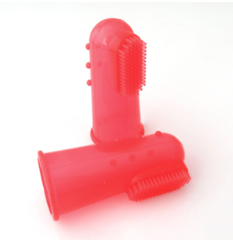 Silicone Finger Toothbrush for Dogs & Cats