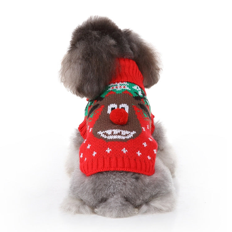 Knit Skull Sweater for Dogs