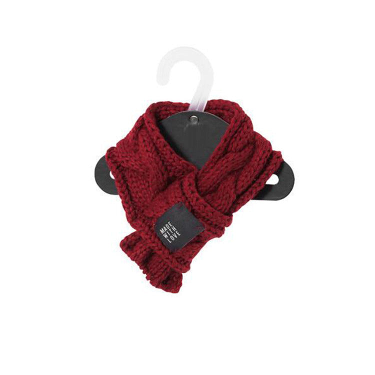 Cozy Knit Pet Scarf