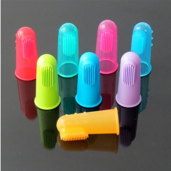 Silicone Finger Toothbrush for Dogs & Cats