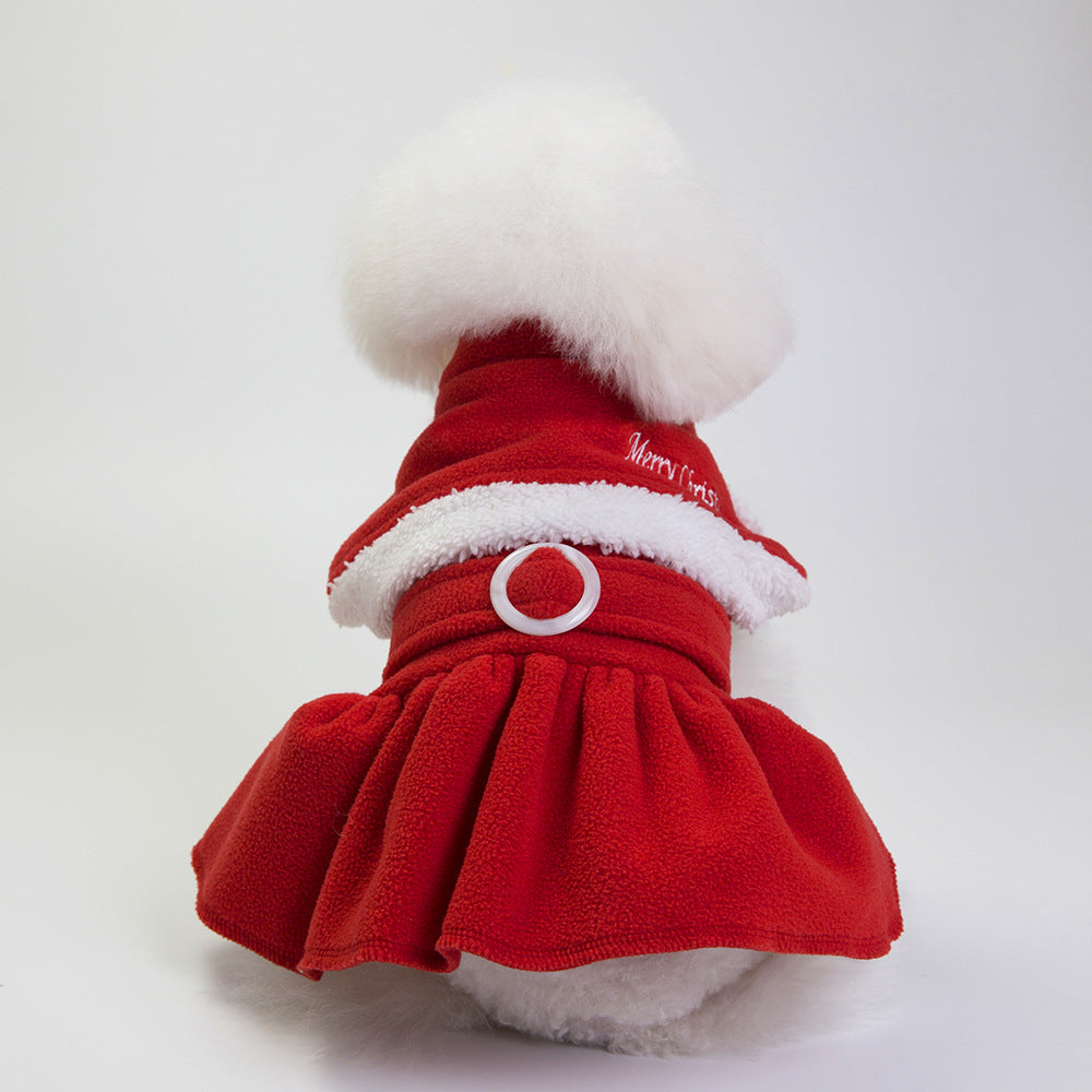 Santa Suit for Dogs (Jumpsuit or Dress)