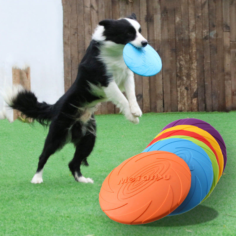 Soft Silicone Flying Disc for Dogs