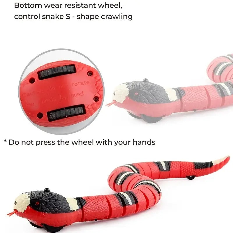 Interactive Moving Snake Toy for Cats
