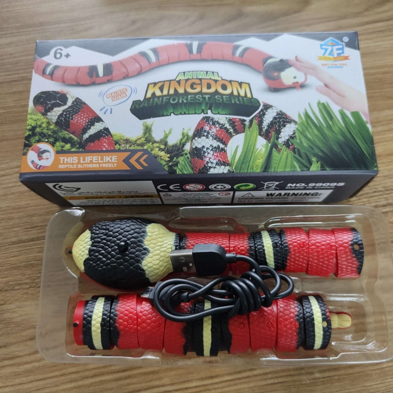 Interactive Moving Snake Toy for Cats