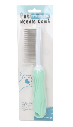 Easy-Clean Needle Grooming Comb