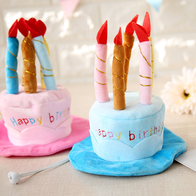 Birthday Cake Party Hat for Pets