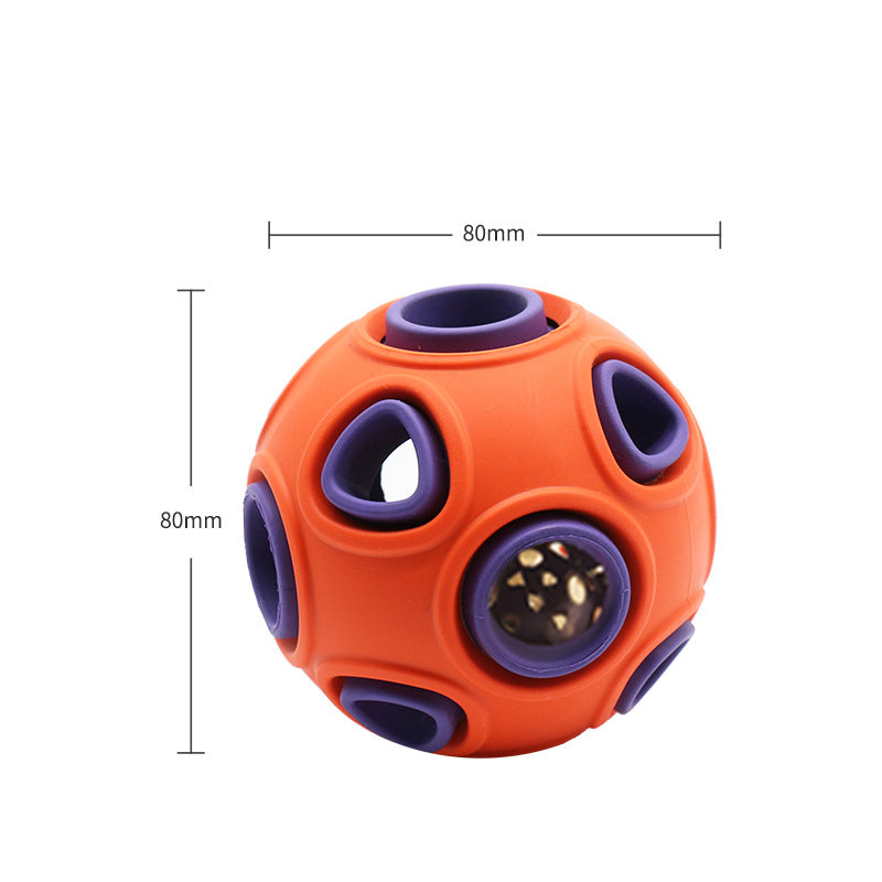 Glow-in-the-Dark & Bell Dog Ball