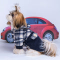 Fleece-Lined Hooded Coat for Small Dogs