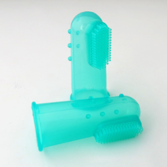 Silicone Finger Toothbrush for Dogs & Cats